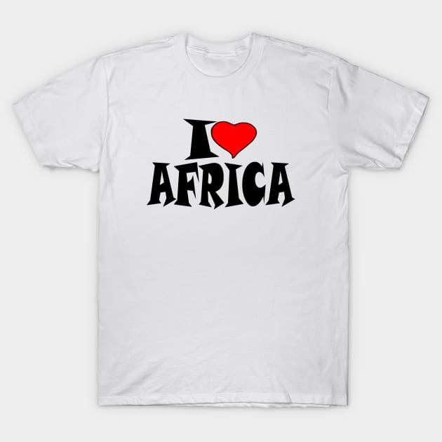 Africa T-Shirt by Milaino